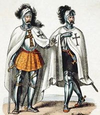 Teutonic Knights: Grand Master (left), knight (right)