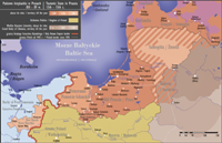Map of the Teutonic State in 13th - 15th centuries. Click to enlarge