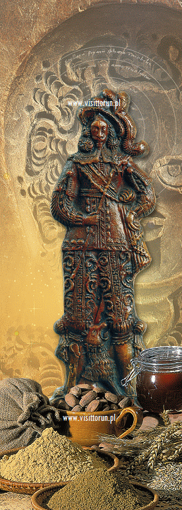 Toruń historical gingerbread: knight
