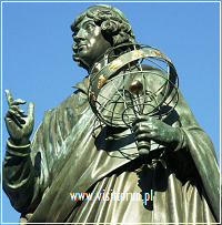 Monument to Copernicus in Toruń, 1853. Click on the picture to read more.