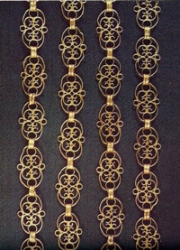 The Skrwilno Treasure - Filigree Chain, 1st half of the 17th c.